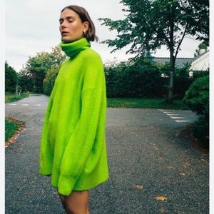 ZARA Oversized Turtleneck Sweater
